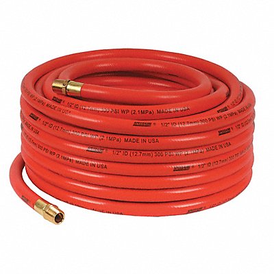 SPEEDAIRE F5Z05030250 Air Hose 1/2 ID x 250 ft L Orange