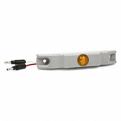 GROTE 49453 CLR/MKR YEL MICRONOVA DOT LED W/BRACKET