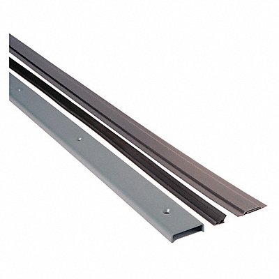 NATIONAL GUARD GAP90DKB48 Fire Door Gap Seal 48 in Brown Steel