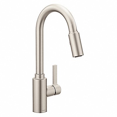 GENTA 7882SRS Gooseneck SS Moen Gena Brass 1.5gpm
