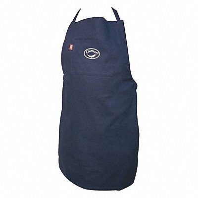 CAIMAN 30021 Flame Resistant Apron Cotton Navy 36 L