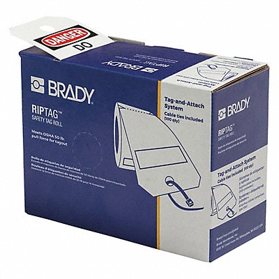 BRADY 150504 Inspection Tag Polyester English 5-3/4 H