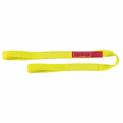 LIFTALL EE2801NFX6 Web Sling Flat Eye 6 ft L 6 400 lb Cap.