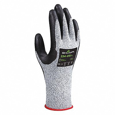 SHOWA 234XXL10V VF Coated Gloves Gry 2XL 497D58 PR