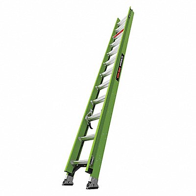 LITTLE GIANT 18724 Extension Ladder 300 lb Cap. Fiberglass