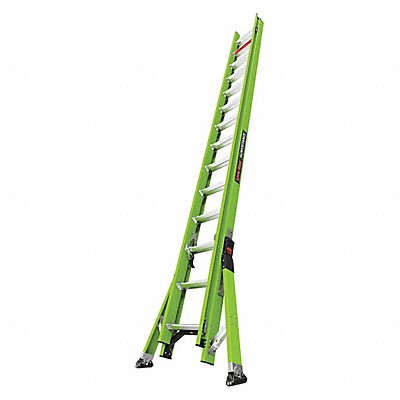 LITTLE GIANT 18828 Extension Ladder 300 lb Cap. Fiberglass
