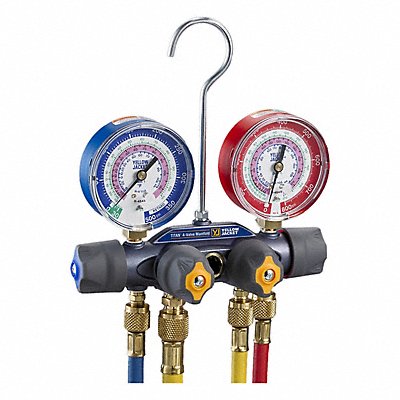 YELLOW JACKET 49975 4-V TITAN R32/454B/410A PSI @F HBVV60