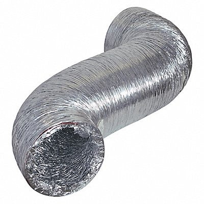 GRAINGER 60584 Noninsulated Flexible Duct Aluminum