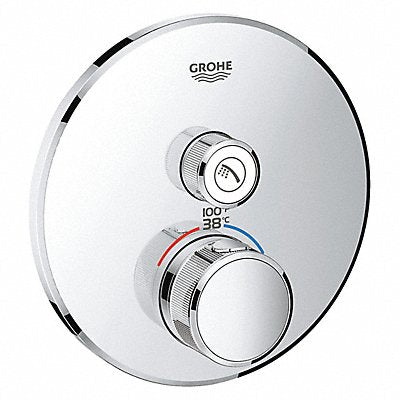 GROHE 29136000 Sngl Func Thermostatic Trim Grohe Chrome