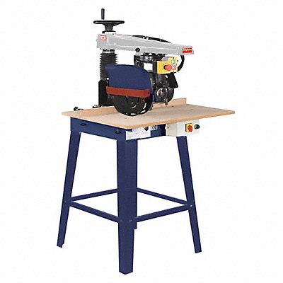 DAYTON 499F78 Radial Arm Saw 3400 RPM 14 A 1 HP