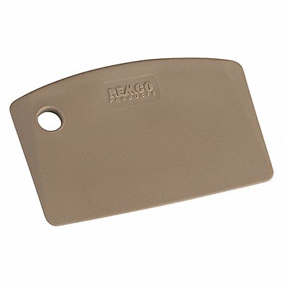 REMCO 695966 H1593 Bench Scraper 5.2 in L Brown
