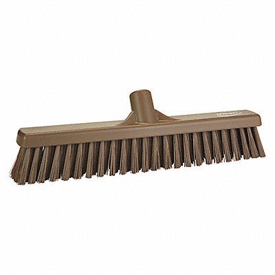 VIKAN 317466 Broom Head Push 16 Sweep Face Brown