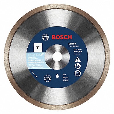BOSCH DB769 Diamond Saw Blade Blade Dia 7 in.