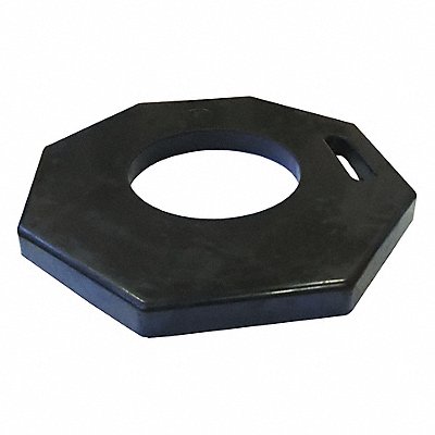 GRAINGER 49AC34 Traffic Cone Base 16.58 lb PVC