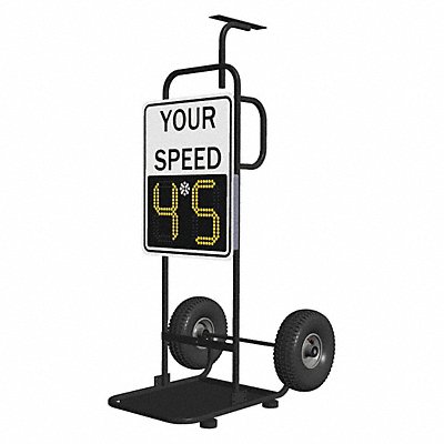 TAPCO 128876 LED Radar Speed Sign Aluminum 29 x 23