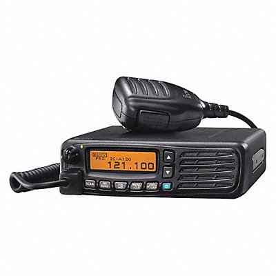 ICOM A12024USA Transceiver 7 5/8 L 6 3/8 W 1 3/4 H