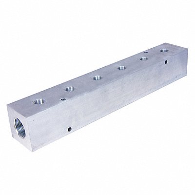PNEUMADYNE INC M405006 Manifold Aluminum 6Outlets 14.25 L