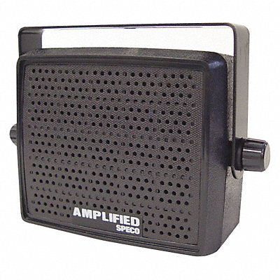 SPECO TECHNOLOGIES AES4 Extension Speaker 1.6 lb Black 82dB
