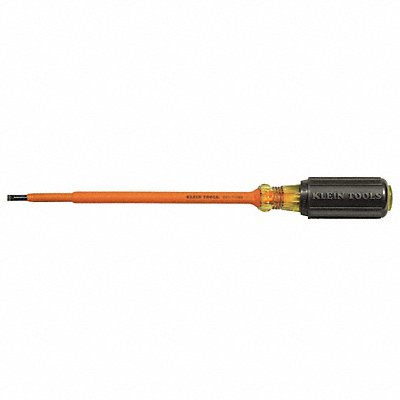 KLEIN TOOLS 6017INS Insulated Slotted Screwdriver 3/16 in