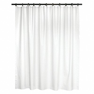 ABILITY ONE 7230000000000 Shower Curtain 78 in L 36 in W Opaque
