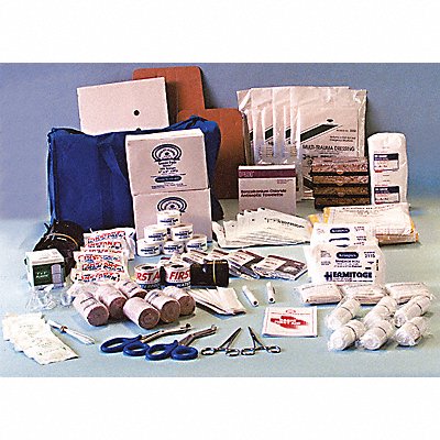 ABILITY ONE 6545010000000 First Aid Kit w/House 37pcs 22x12 Red