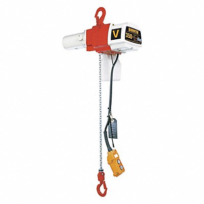 HARRINGTON ED350V15 K8666 Electric Chain Hoist 350 lb 15 ft Lift