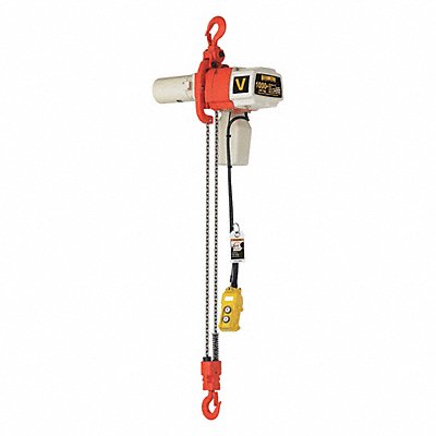 HARRINGTON ED1000V10 K8668 Electric Chain Hoist 1000 lb 10 ft Lift