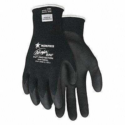 MCR SAFETY N9878BNFXXL Cut Resistant Gloves A3 2XL Black PR