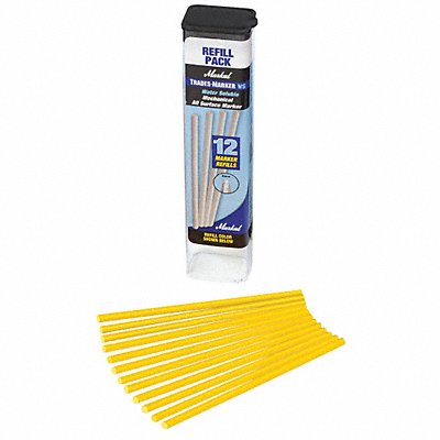 MARKAL 96181 Industrial Marker Yellow PK12