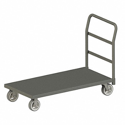 GRAINGER EPT36728MR95 Platform Truck 2400lb 72in x 36in 40in H