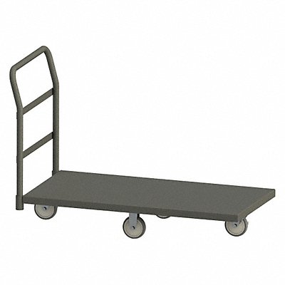 GRAINGER EPTD36485PU95 Platform Truck 1400lb 48in x 36in 39in H