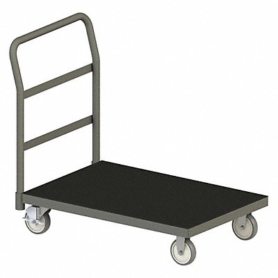 GRAINGER EPTRM24485PU95 Platform Truck 1400lb 48in x 24in 38in H