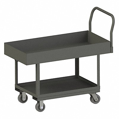 GRAINGER WHPT624485PH95 Platform Truck 2000lb 48in x 24in 41in H