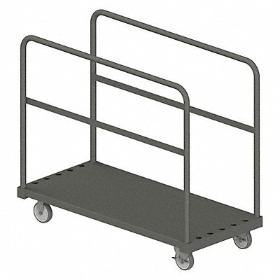 GRAINGER APT2SH30365PU95 Platform Truck 1400lb 36in x 30in 45in H