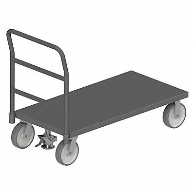 GRAINGER EPTFL30488PU95 Platform Truck 3600lb 48in x 30in 40in H