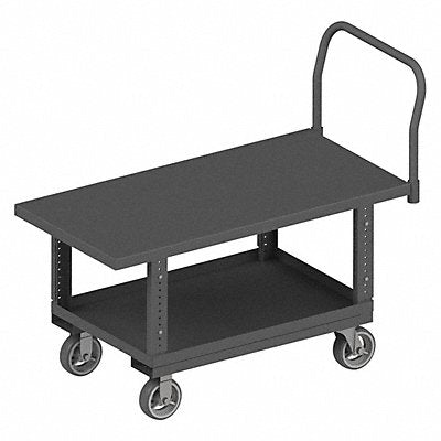 GRAINGER WHPTA24486MR95 Platform Truck 2000lb 48in x 24in
