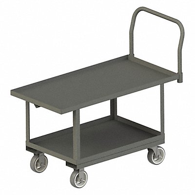 GRAINGER WHPTLU24486MR95 Platform Truck 2000lb 41-1/2 in H