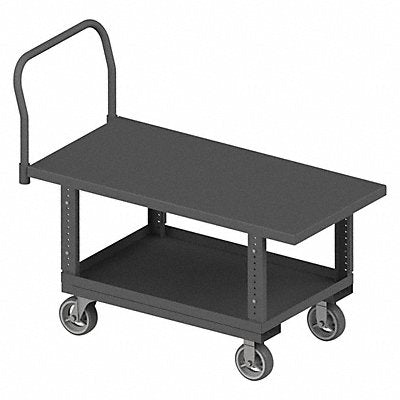 GRAINGER WHPTA24606MR95 Platform Truck 2000lb 41 in to 51 in H