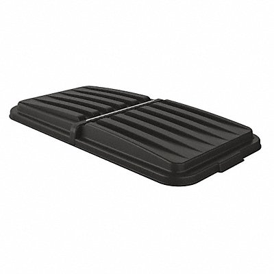 SUNCAST COMMERCIAL RMTT150LID Tilt Truck Lid Black 1-1/2cu. yd. Hinged