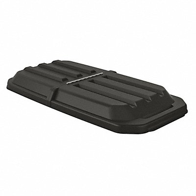 SUNCAST COMMERCIAL RMTT100LID Tilt Truck Lid Black 1 cu yd. Hinged