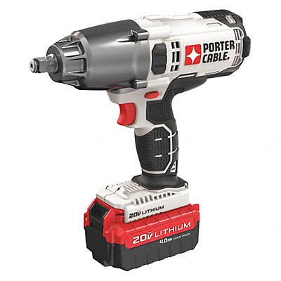 PORTER CABLE PCC740LA Impact Wrench Cordless Compact 20VDC