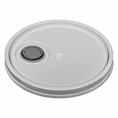 GRAINGER ROP2100CVRWFWG Plastic Pail Lid White Plastic
