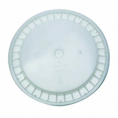 GRAINGER ROP2100CVRSNN Plastic Pail Lid Natural HDPE