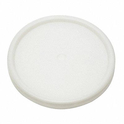 GRAINGER ROP2100CVRTTN Plastic Pail Lid Natural HDPE