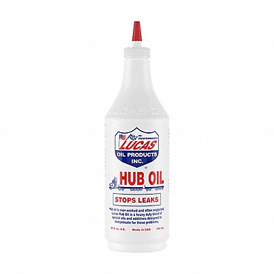LUCAS OIL PRODUCTS 10088 Hub Oil Amber Heavy Duty 32 oz.