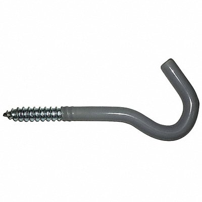 GRAINGER 49GV52 Single Point Hook Vinyl 7/16 in H