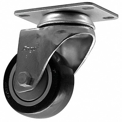 GRAINGER MH21VK4101G Castor Flat Top 3 x 1-1/4
