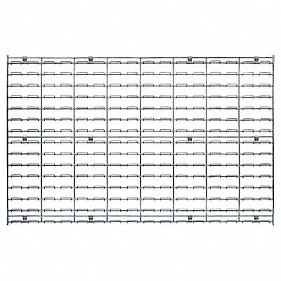 QUANTUM STORAGE SYSTEMS WLP3048C Louvrd Pnl 1inx48inx30in Load Capacity 250lb