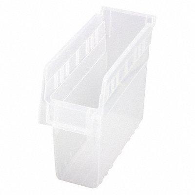 QUANTUM STORAGE SYSTEMS QSB801CL Shelf Bin Clear Polypropylene 8 in