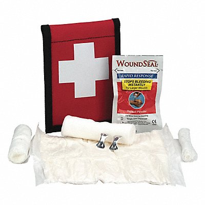 FIRST AID ONLY 7165 Bleeding Control Kit 2pcs 4.5x6.25 Red